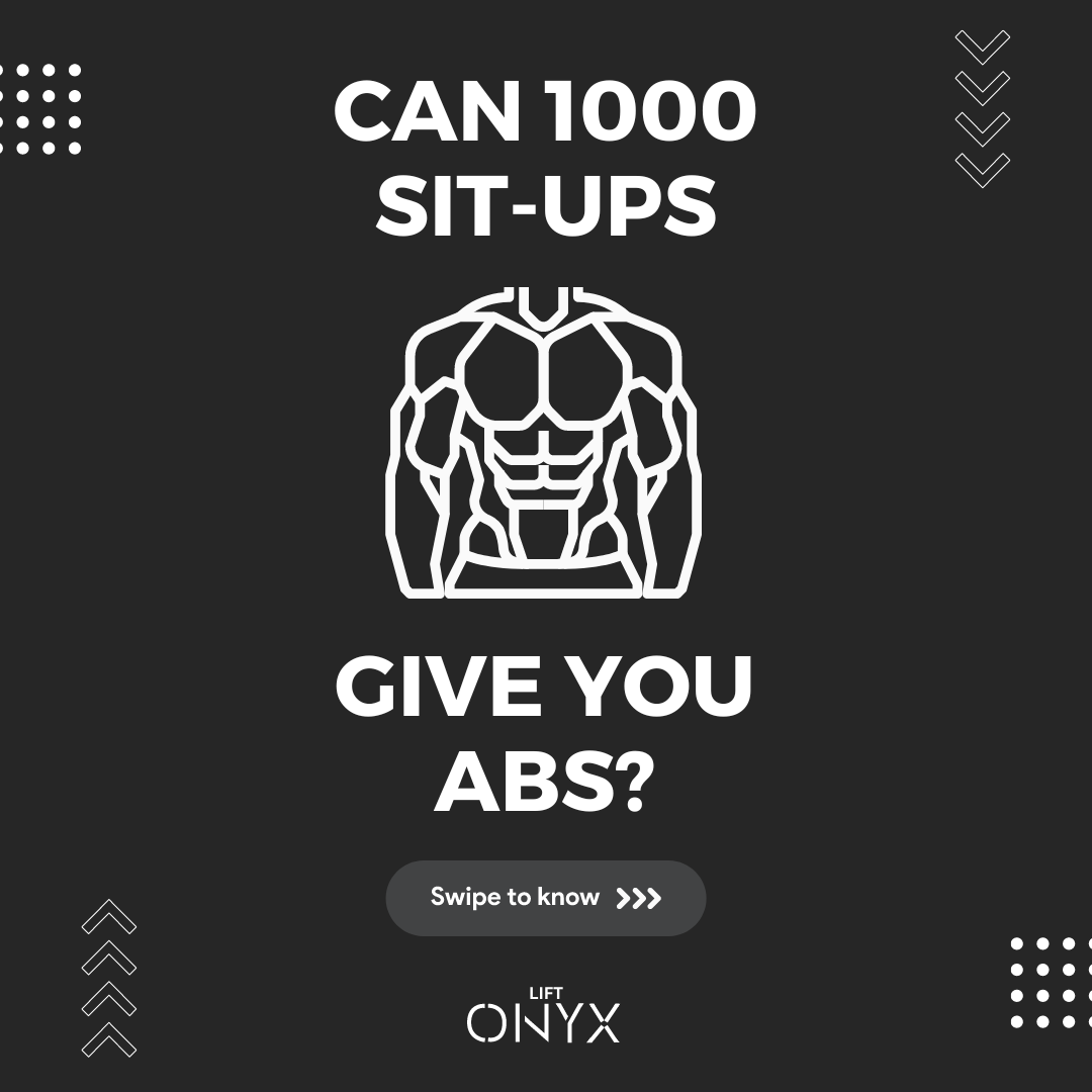 Can 1000 sit ups give you abs