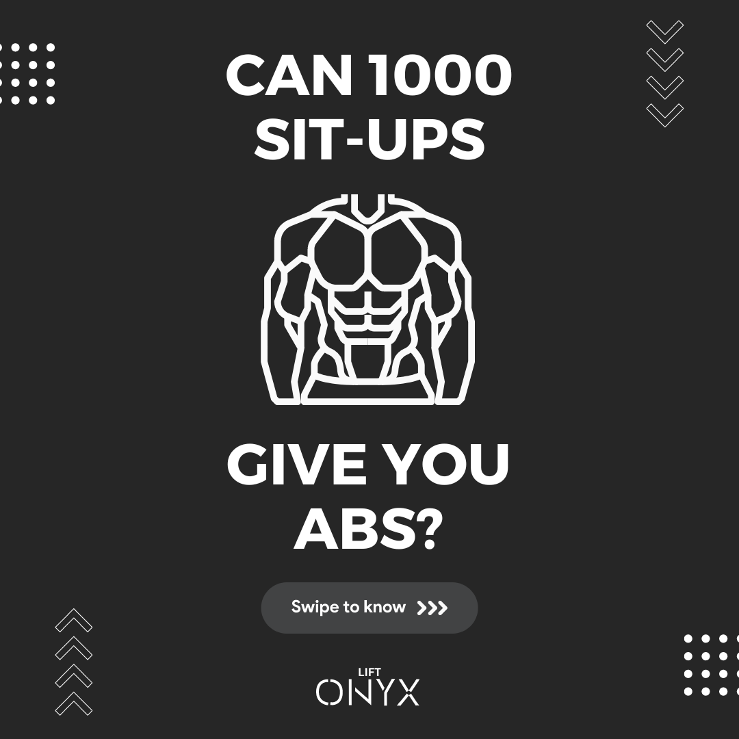 Can 1000 sit-ups give you abs?