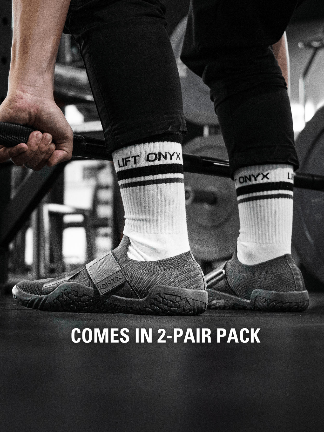 ONYX Crew Socks (2 Pairs Pack)
